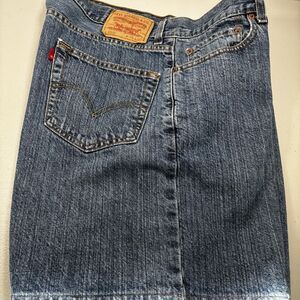 Vintage Levis 550 Jean Shorts Men 36 Relaxed Fit Jorts Med Wash Y2K Skate Grunge